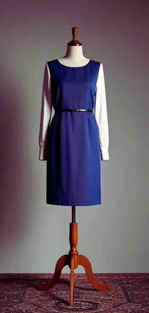 Professional women in wrap dress