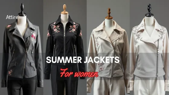 Collection of summer jackets for women