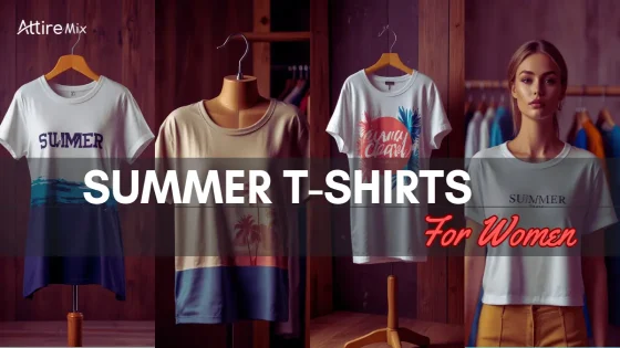 Stylish summer t-shirts for women in 2024 trends