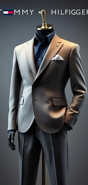 Light grey blazer with a sleek, modern design