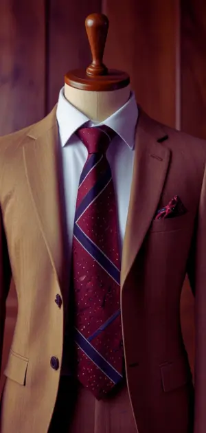 Groomsmen Ties in Seasonal Fall Colors and Patterns
