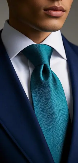 Tie Turquoise Bar and Accessories for Men’s Mid-Range Ties