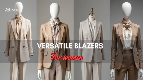 Collection of Versatile Blazers For Women in neutral shades