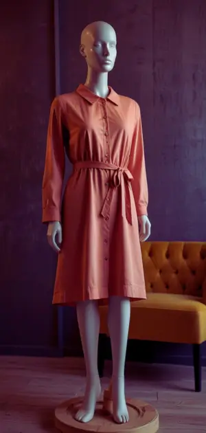 Midi dress for day-to-night wear