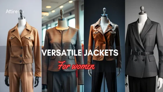 Collection of versatile jackets for women