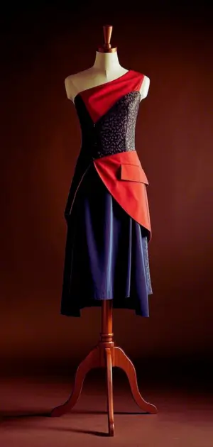 Shift dress with pockets for casual outings.