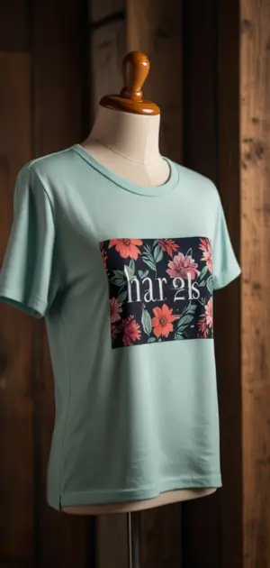 Spring t-shirt layering with light jacket for women