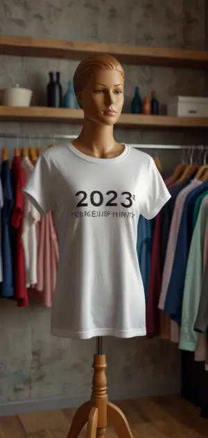 Women’s mid-range t-shirt in jewel tone color