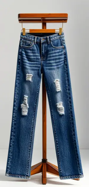 Stretch denim vs. 100% cotton jeans comparison for women