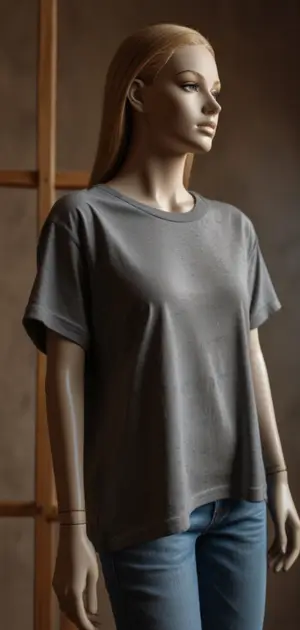 Mid-range women’s cotton t-shirt in classic fit