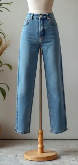 Classic Levi’s straight-leg denim jeans