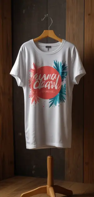 Women wearing sustainable bamboo fabric t-shirts