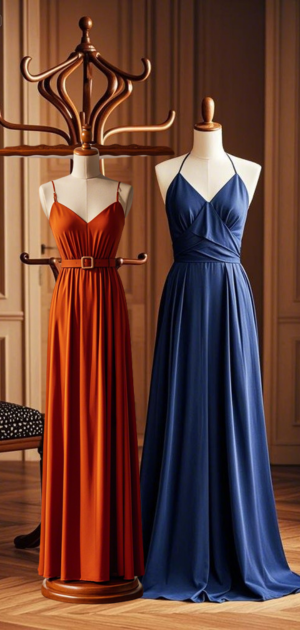 Budget maxi dress styled with denim jacket