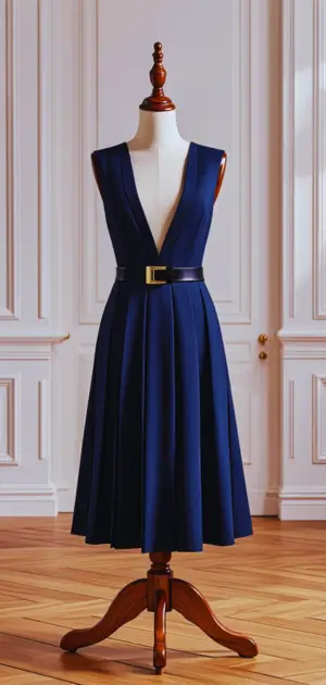 Metallic geometric formal dress perfect for evening parties
