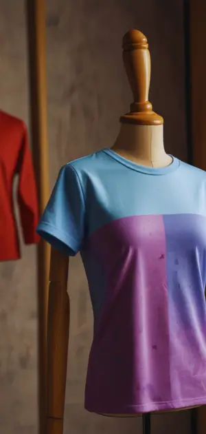 Summer-ready cropped geometric t-shirt for women
