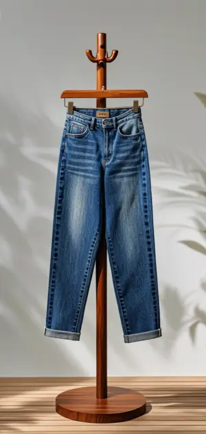 Women wearing different jean styles by body type