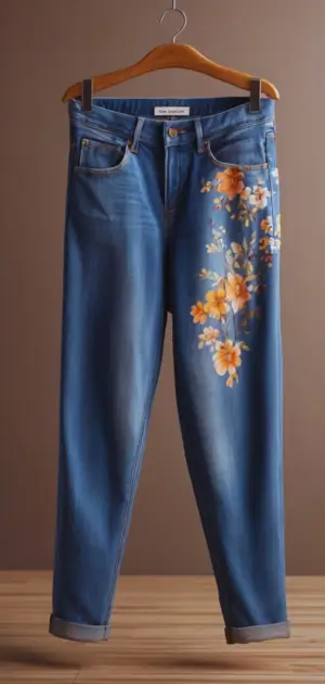 Sustainable denim brands women’s spring jeans 2024