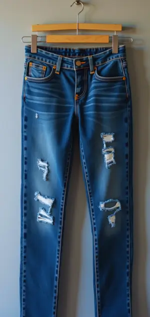 Eco-friendly skinny jeans for modern women