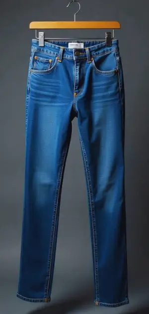 High-rise skinny jeans for tummy control