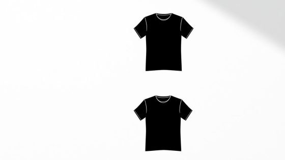 mens minimal design tshirt