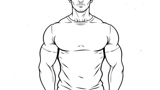 mens muscle fit tshirt