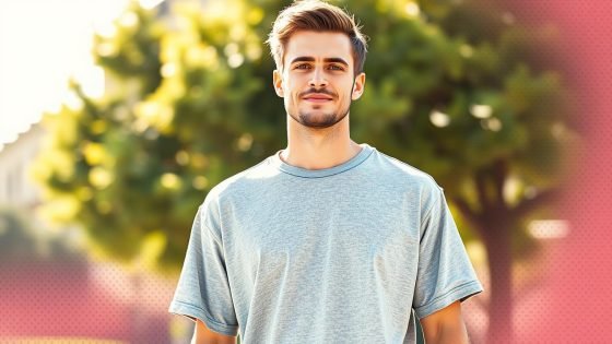 mens relaxed fit tshirt